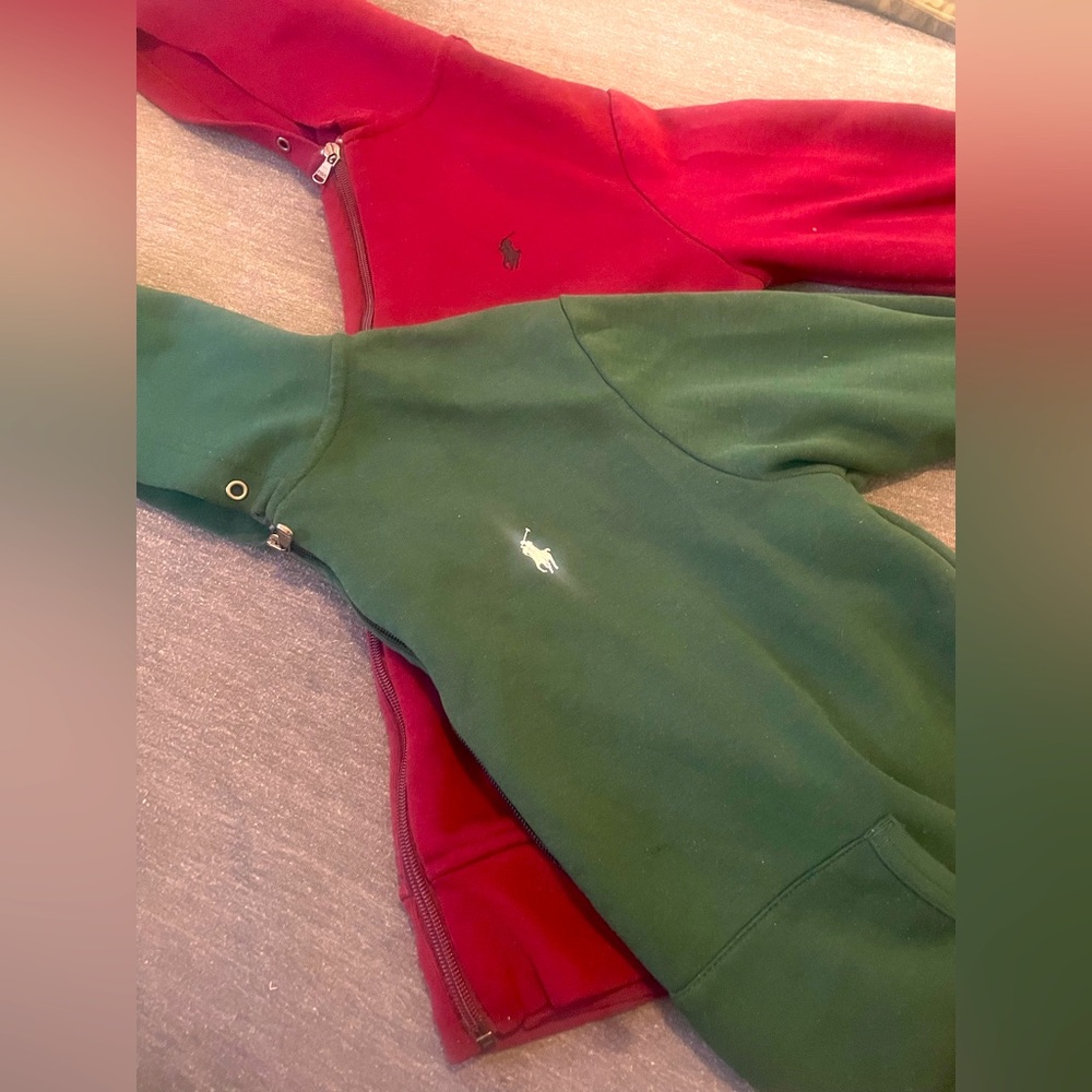 MEN POLO HOODIES TWO FOR THE PRICE OF ONE !